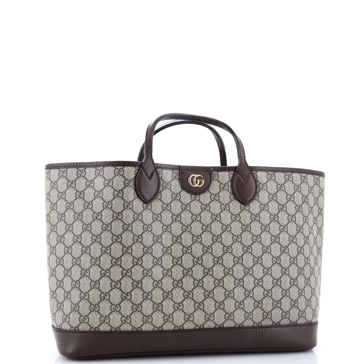 Ophidia Top Handle Shopping Tote GG Coated Canvas Medium