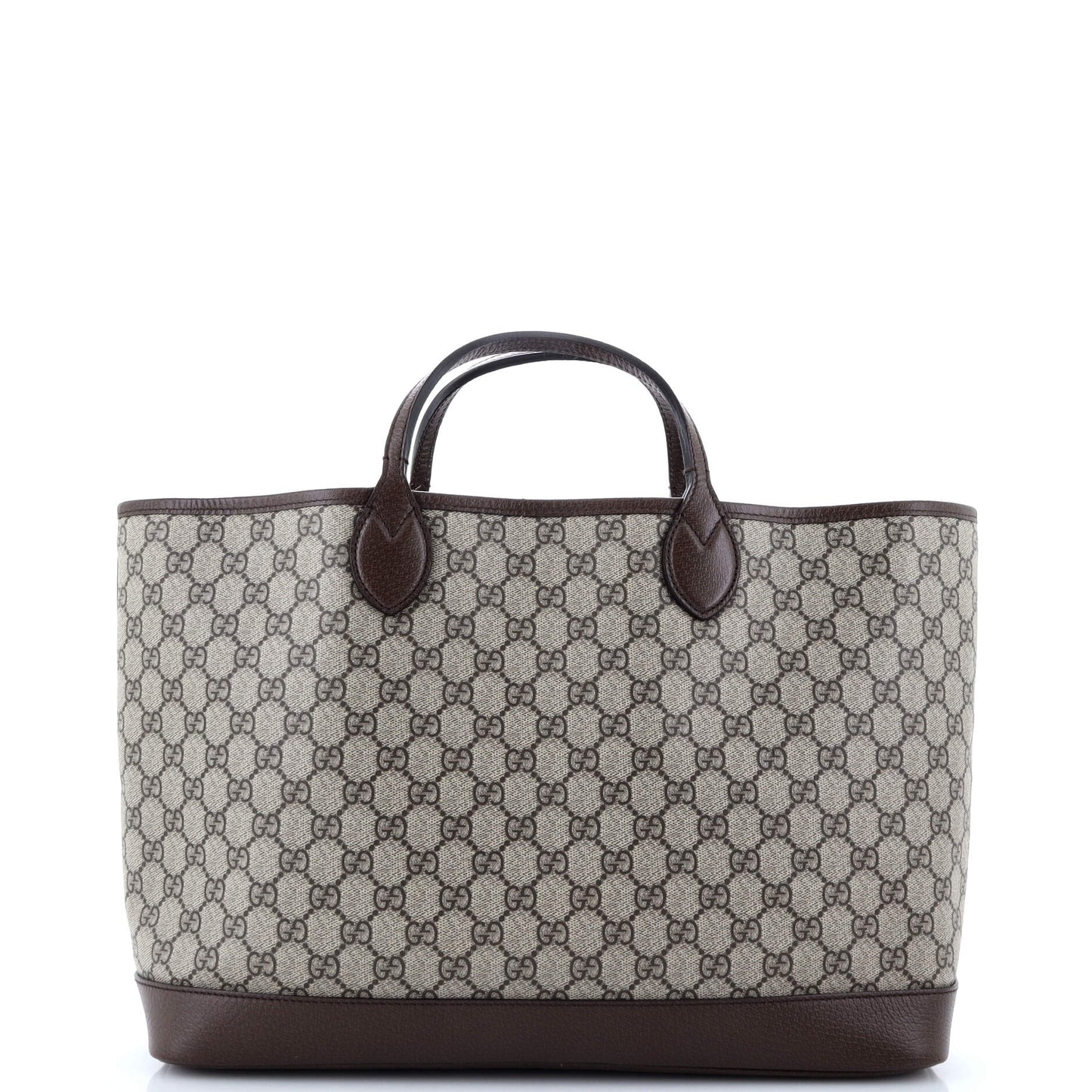 Ophidia Top Handle Shopping Tote GG Coated Canvas Medium