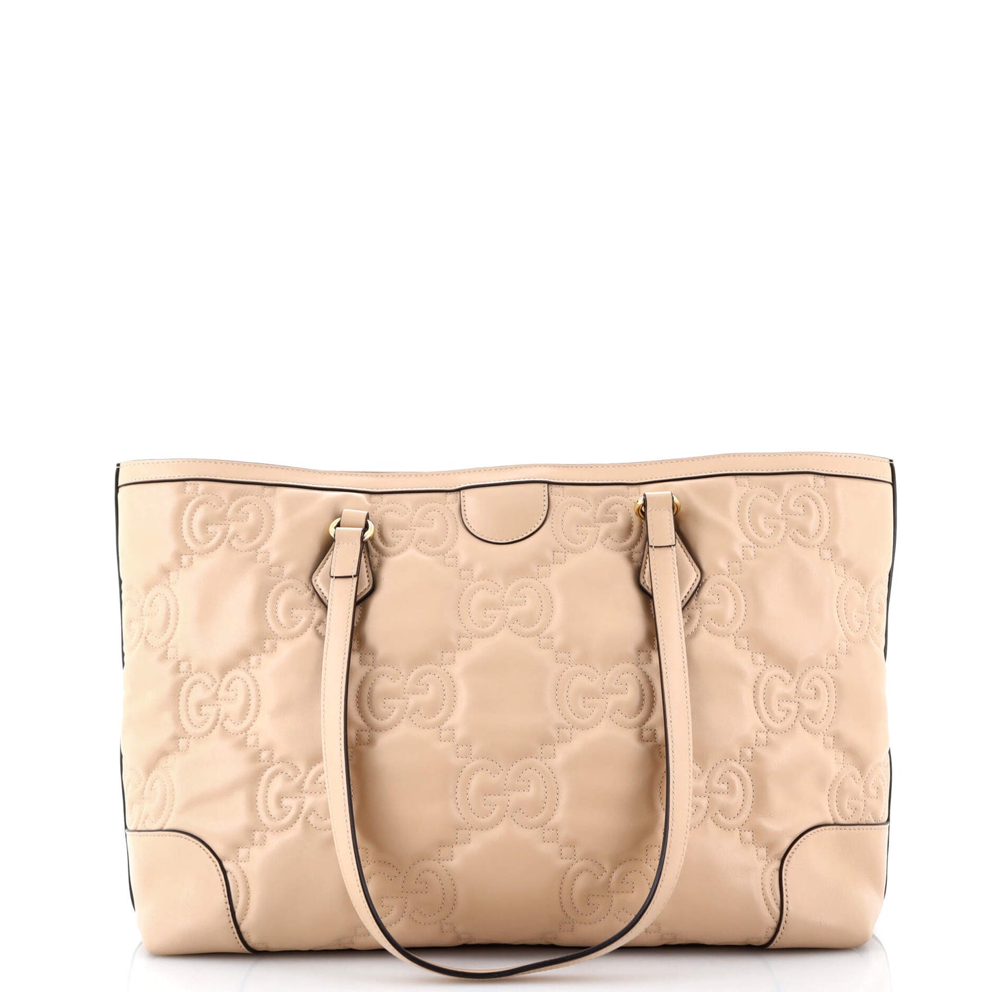 Ophidia Open Tote GG Matelasse Leather Medium