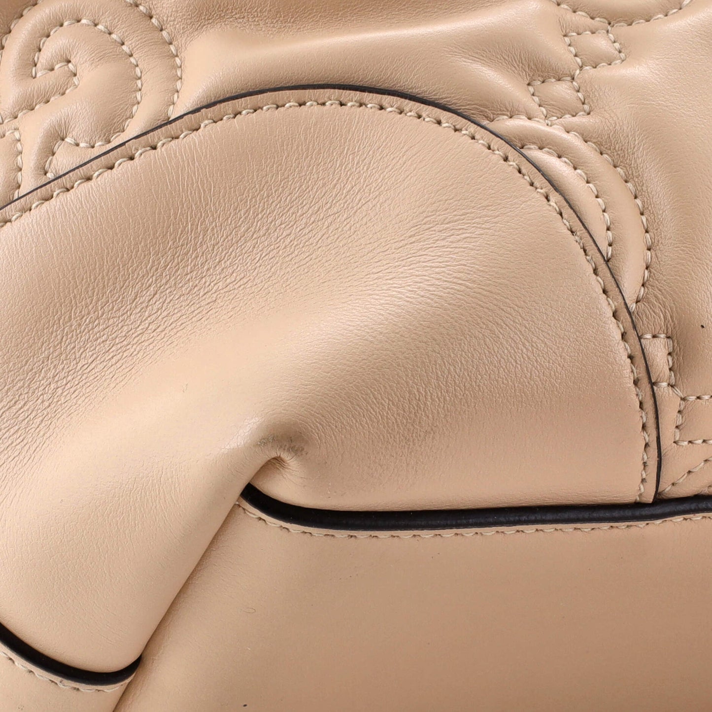 Ophidia Open Tote GG Matelasse Leather Medium
