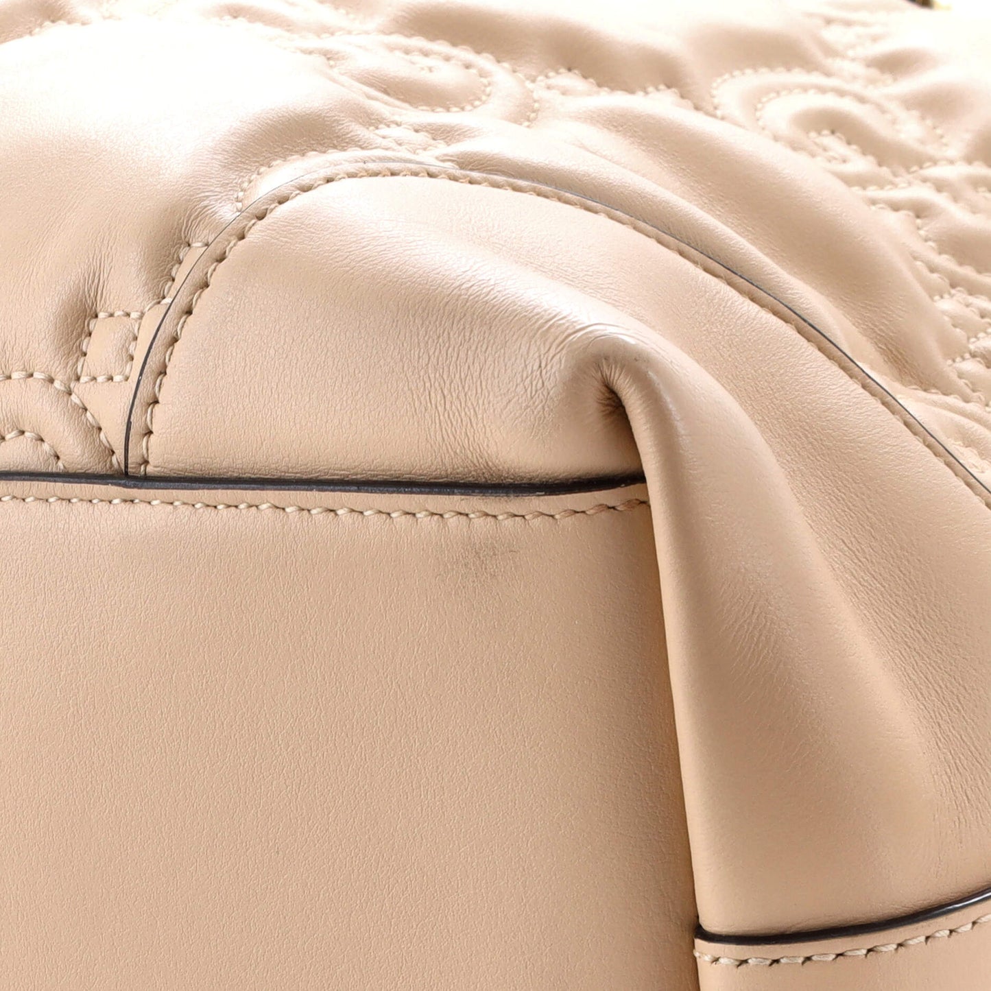 Ophidia Open Tote GG Matelasse Leather Medium