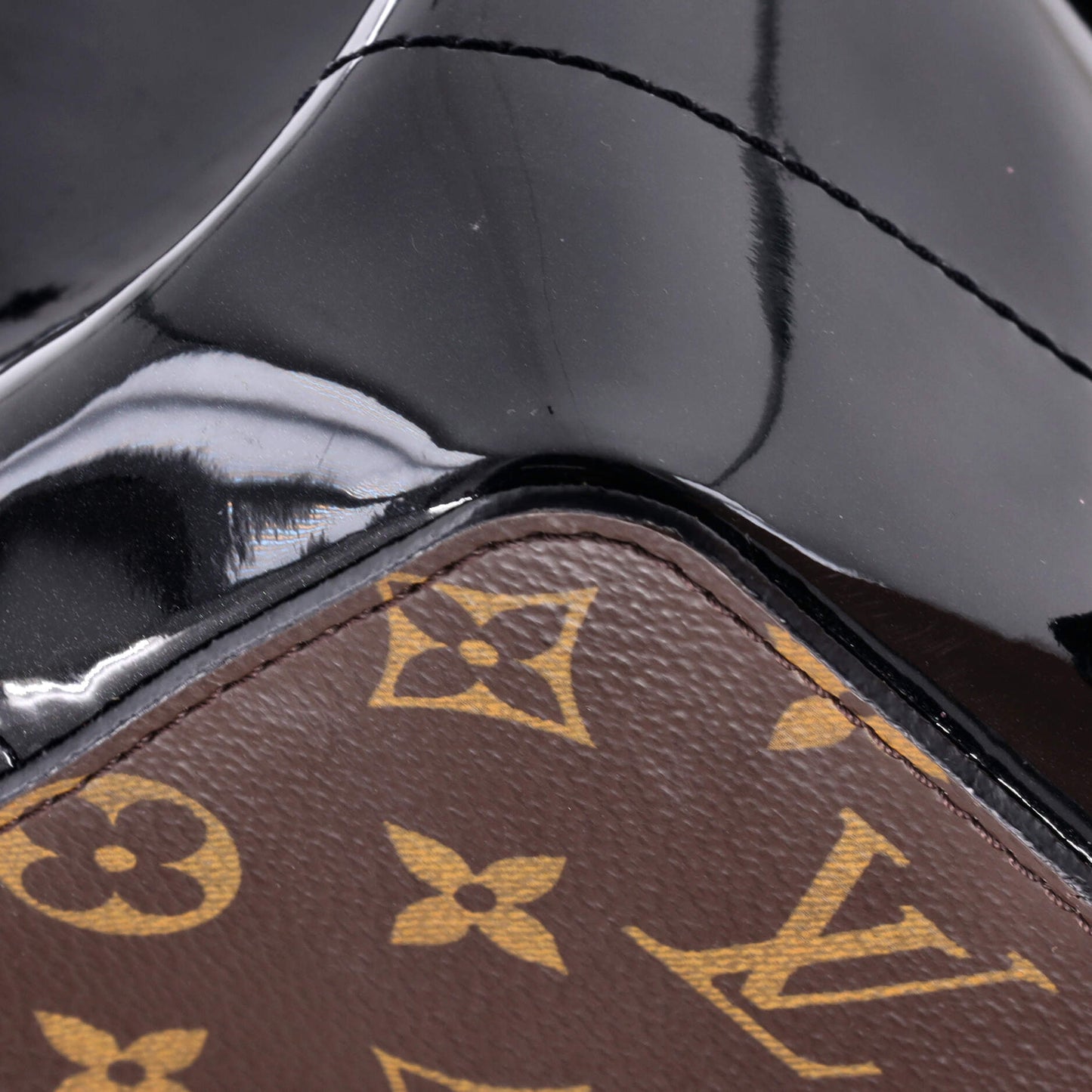 Hot Springs Backpack Vernis with Monogram Canvas