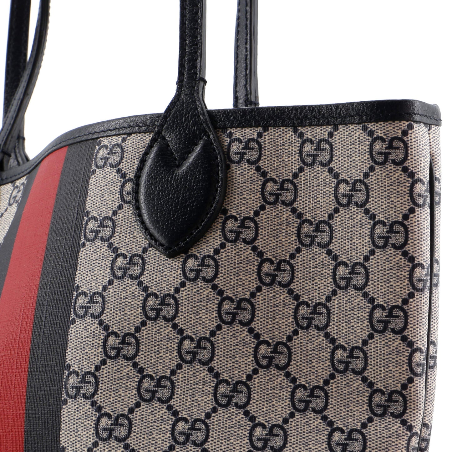 Ophidia Open Shopping Tote GG Coated Canvas Small