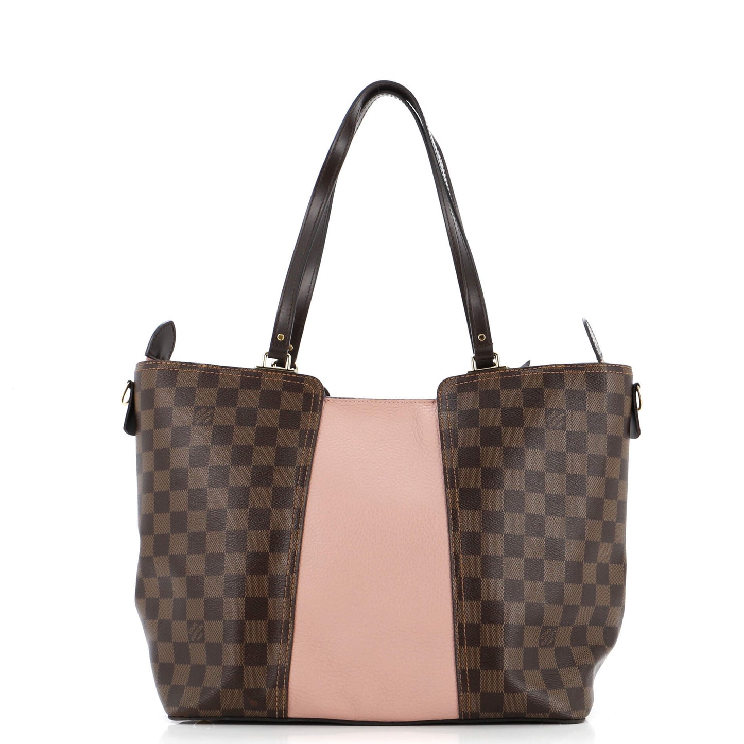 Jersey Handbag Damier with Leather