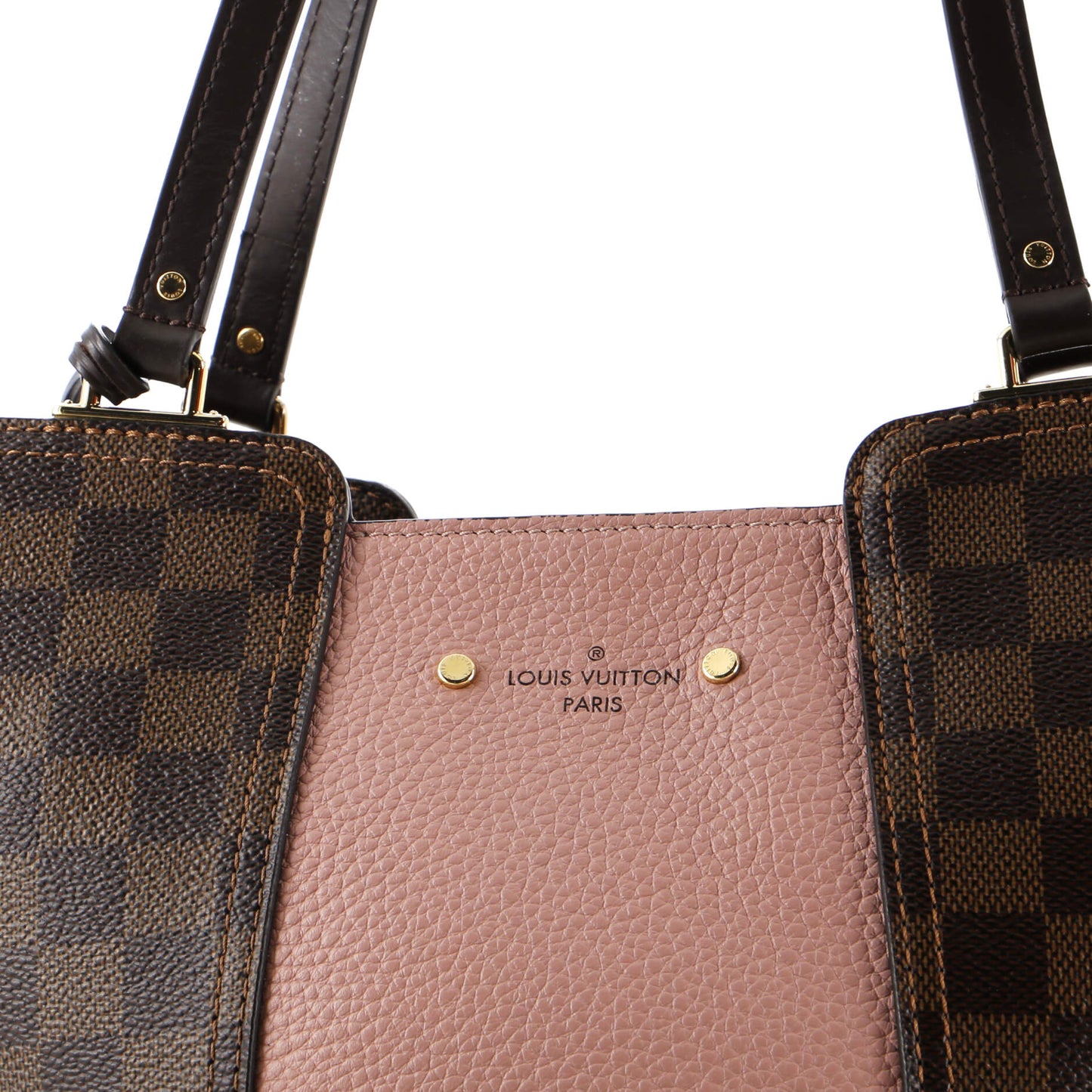Jersey Handbag Damier with Leather