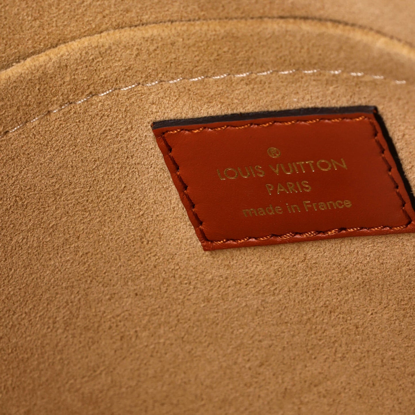On My Side Tote Monogram Tuffetage Leather MM