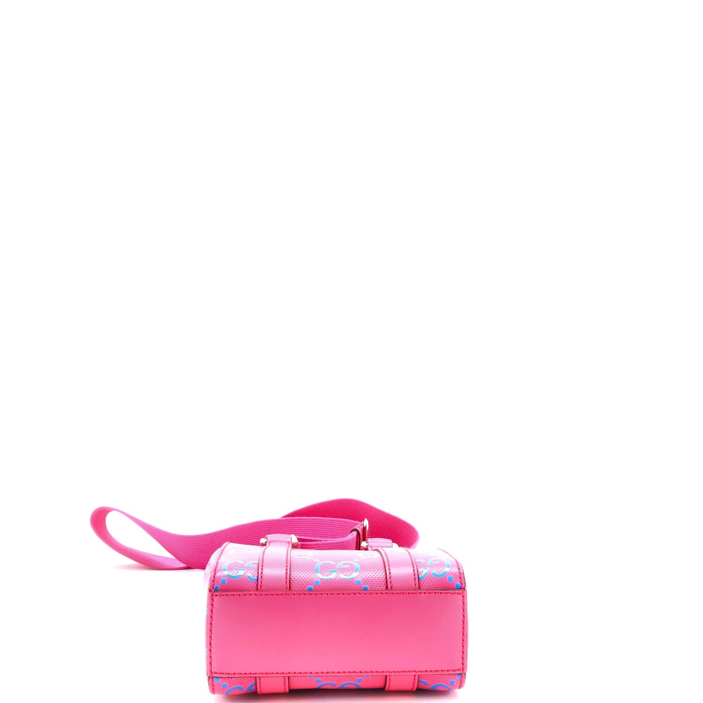 Convertible Open Tote GG Embossed Perforated Leather Mini