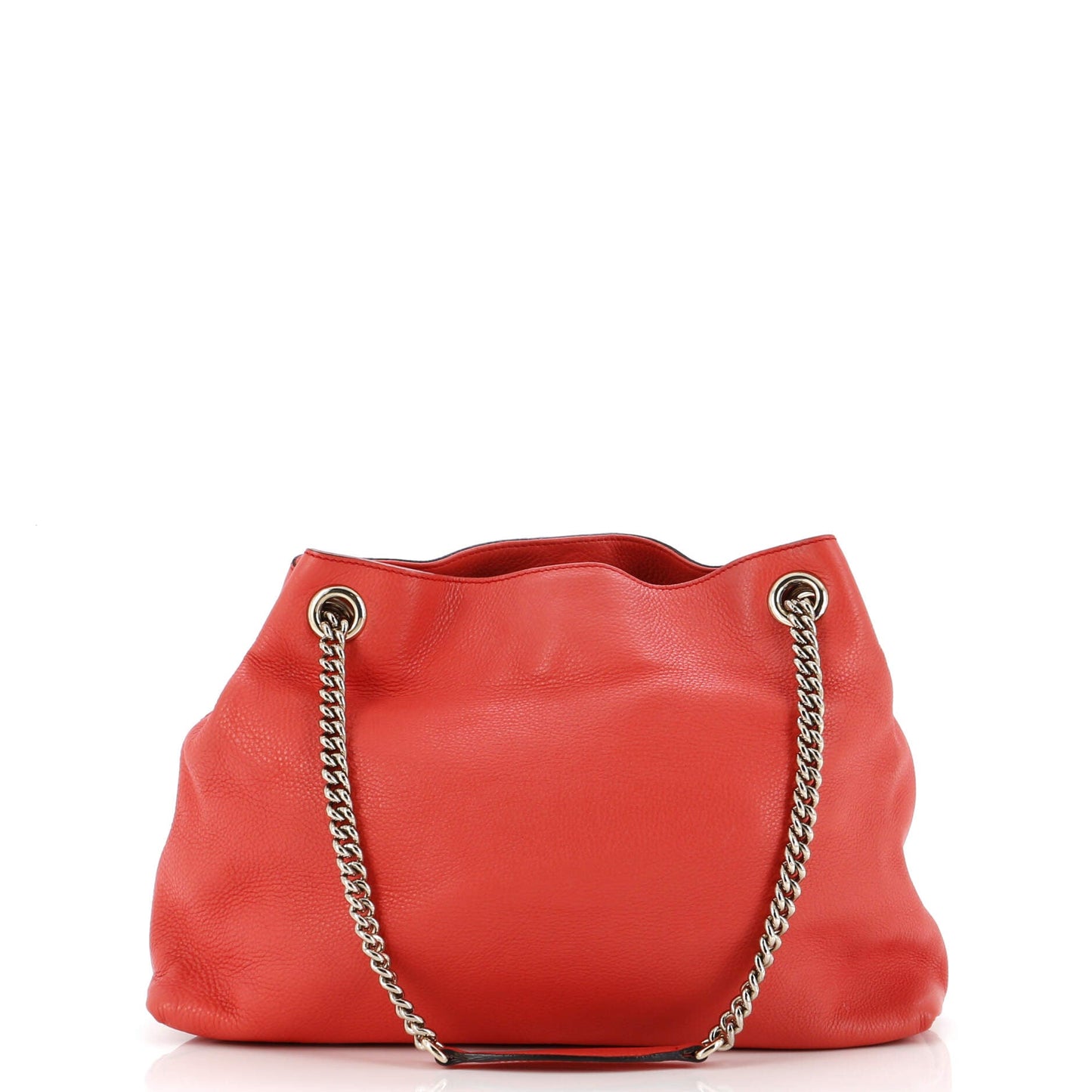 Soho Chain Strap Shoulder Bag Leather Medium