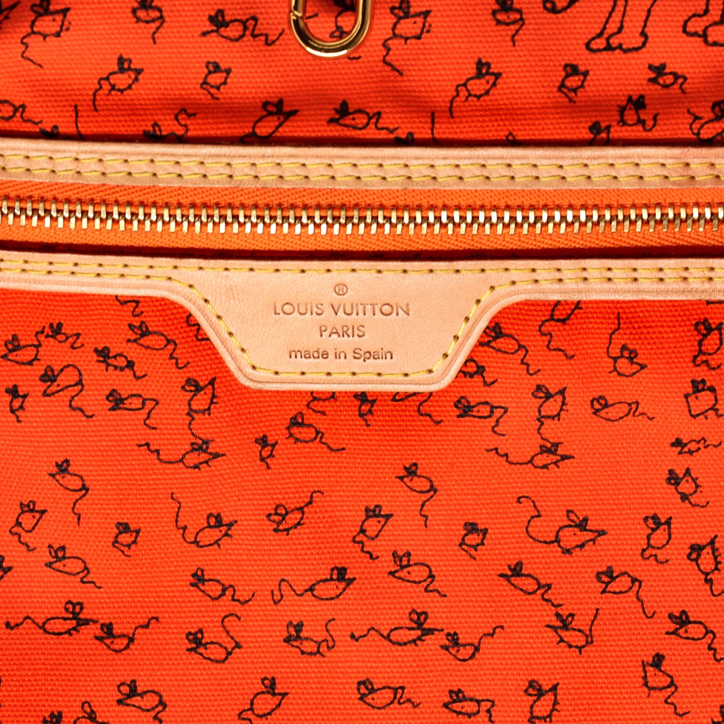 Neverfull NM Tote Limited Edition Grace Coddington Catogram Canvas MM