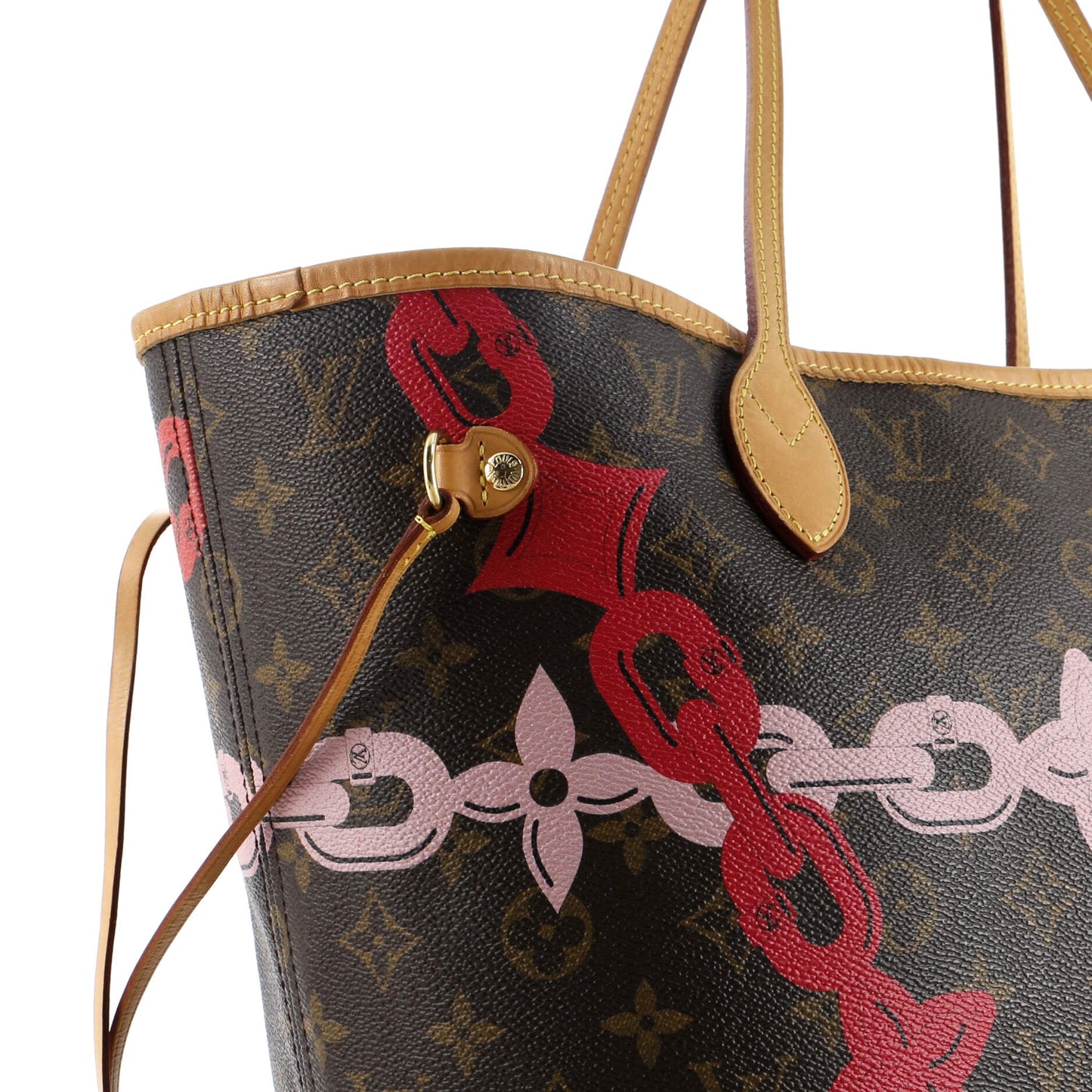 Neverfull NM Tote Limited Edition Bay Monogram Canvas MM
