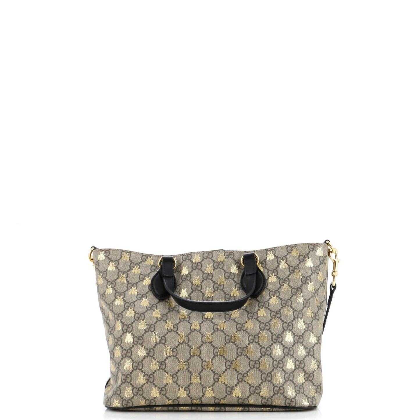 Convertible Soft Tote Printed GG Coated Canvas Small