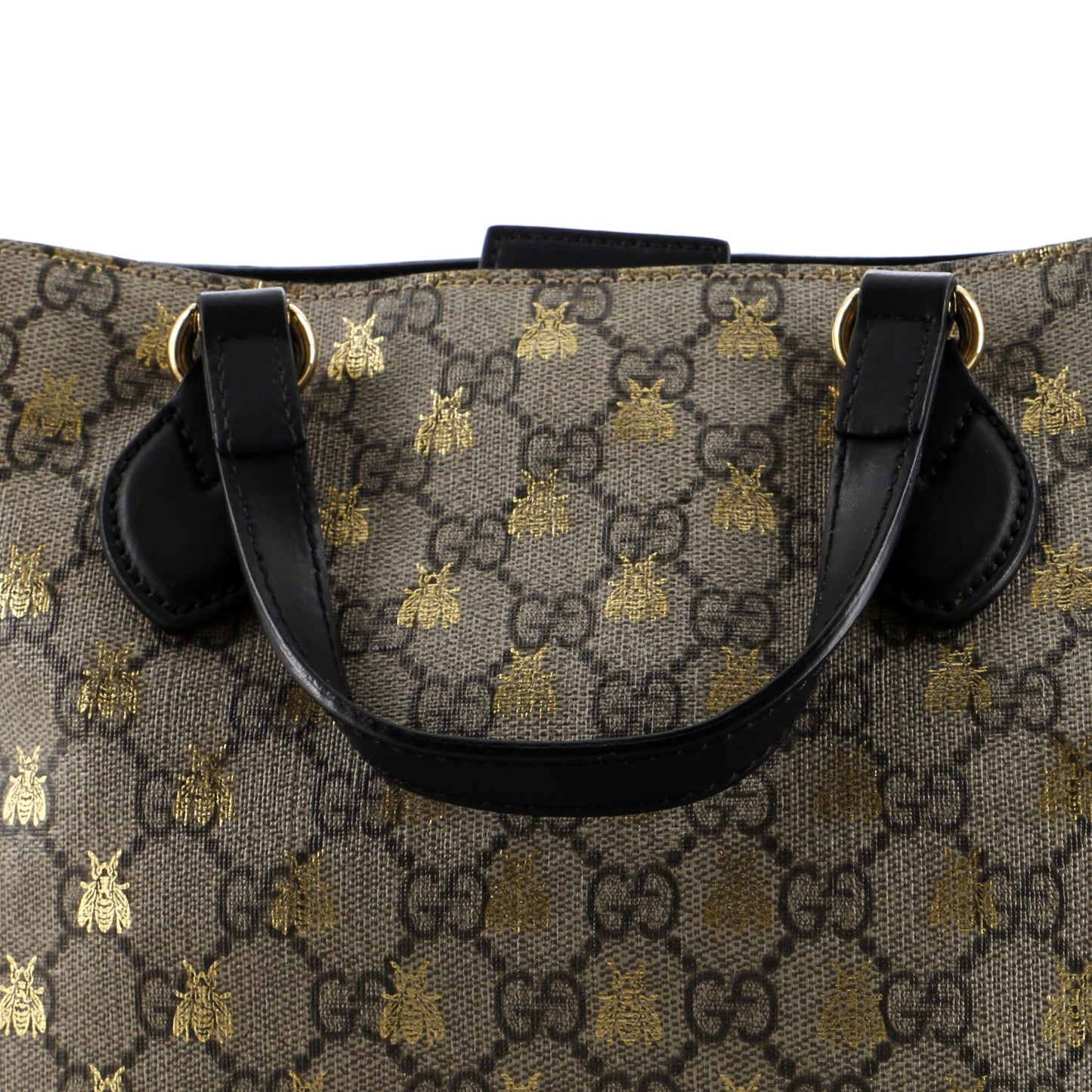Convertible Soft Tote Printed GG Coated Canvas Small
