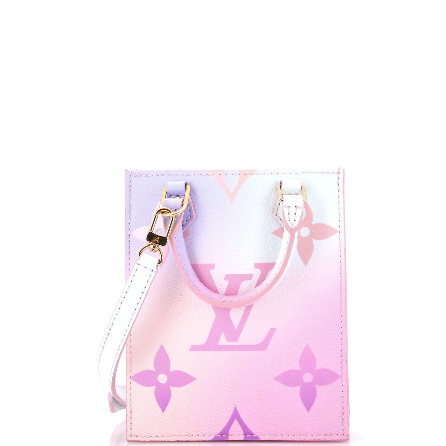 Petit Sac Plat Bag Spring in the City Monogram Giant Canvas