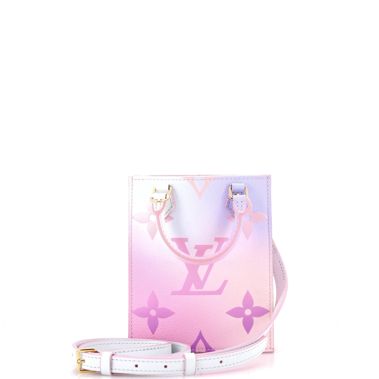 Petit Sac Plat Bag Spring in the City Monogram Giant Canvas