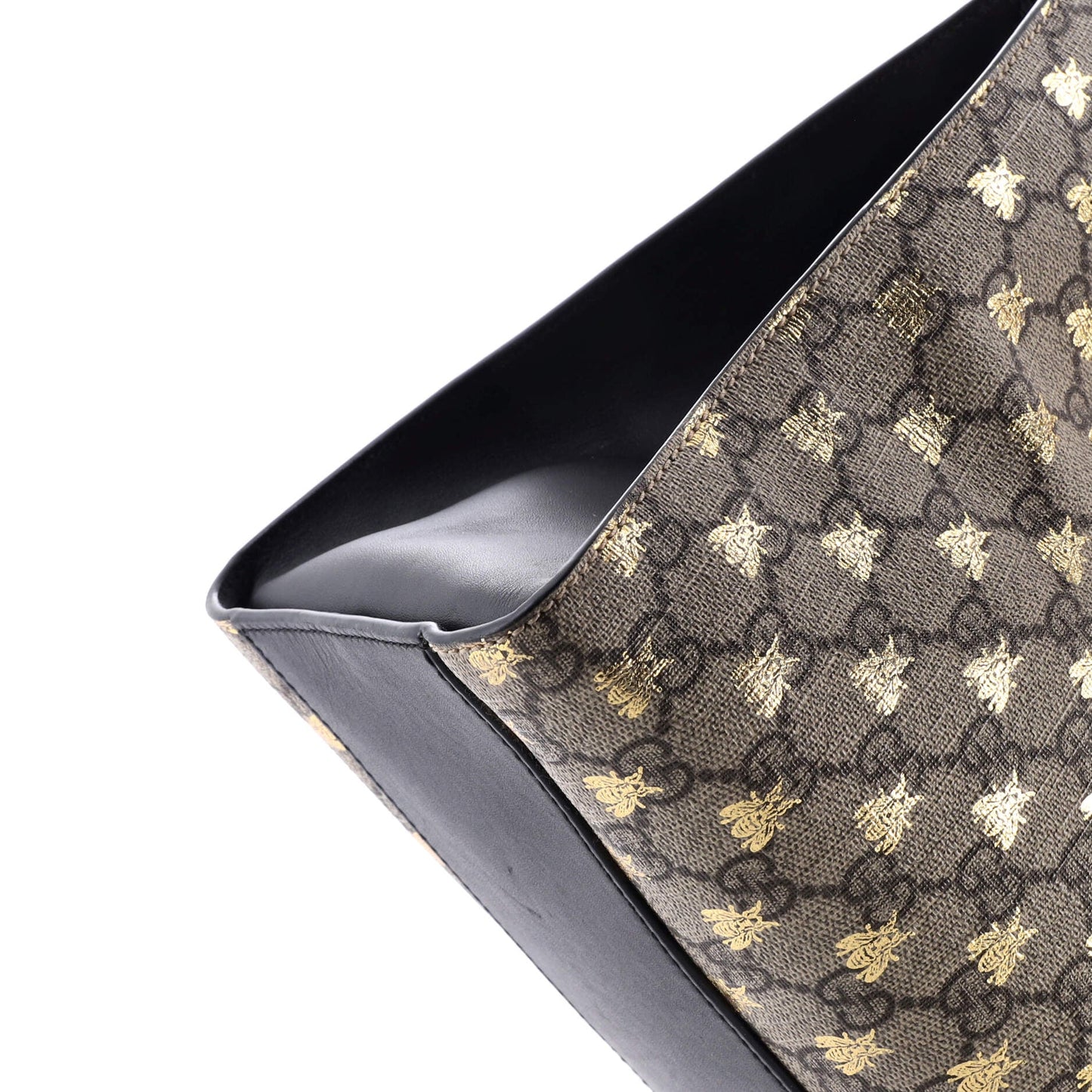 Padlock Chain Tote Printed GG Coated Canvas Medium