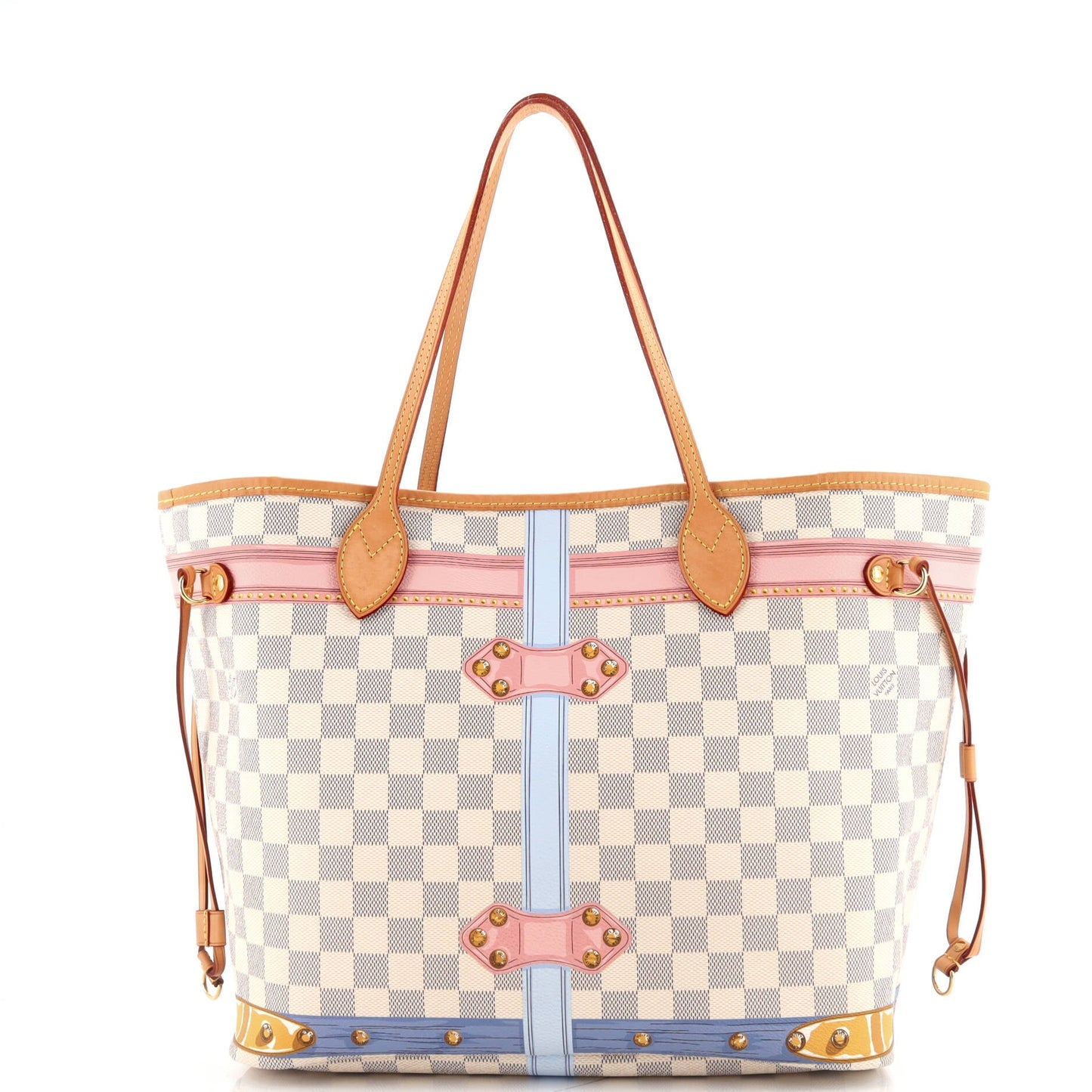 Neverfull NM Tote Limited Edition Damier Summer Trunks MM