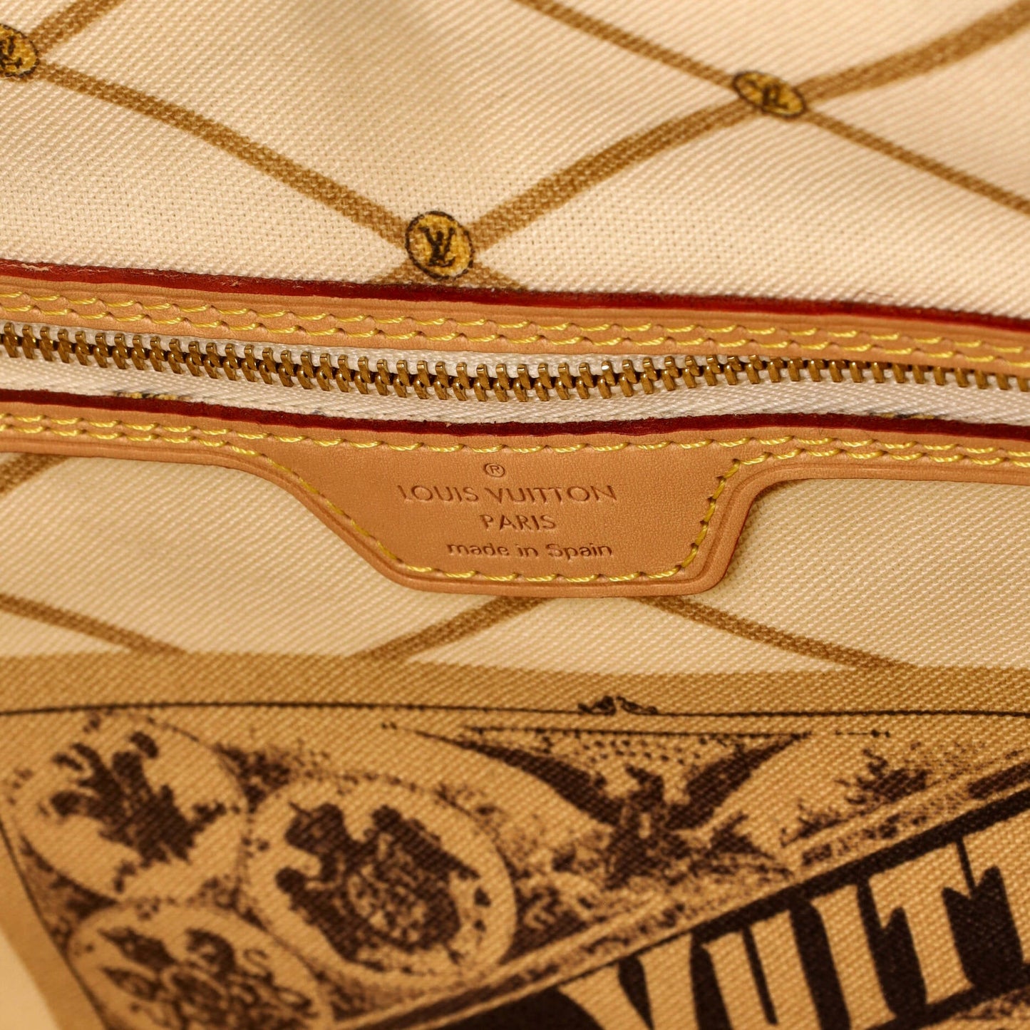 Neverfull NM Tote Limited Edition Damier Summer Trunks MM