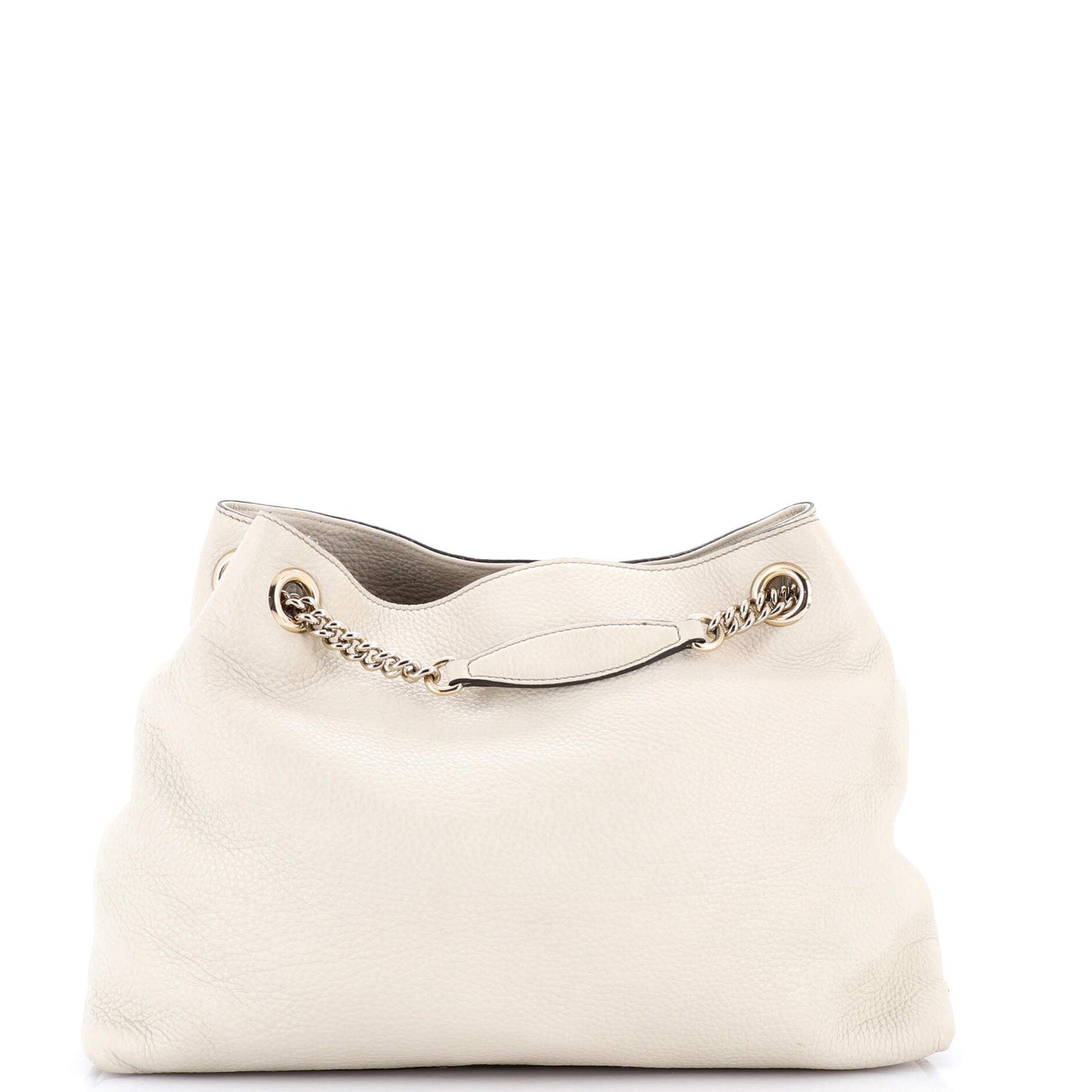Soho Chain Strap Shoulder Bag Leather Medium