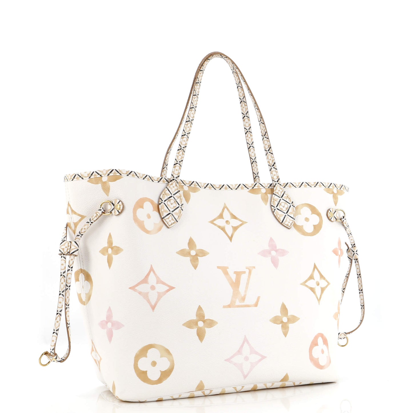 Neverfull NM Tote By The Pool Monogram Watercolor Giant MM
