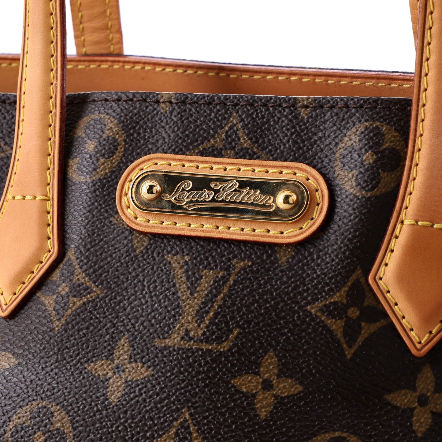 Wilshire Handbag Monogram Canvas PM