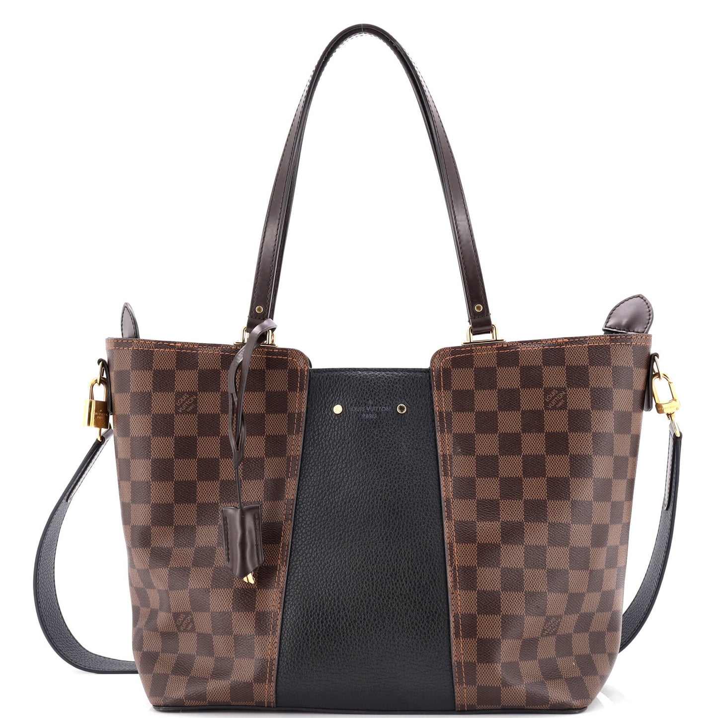 Jersey Handbag Damier with Leather