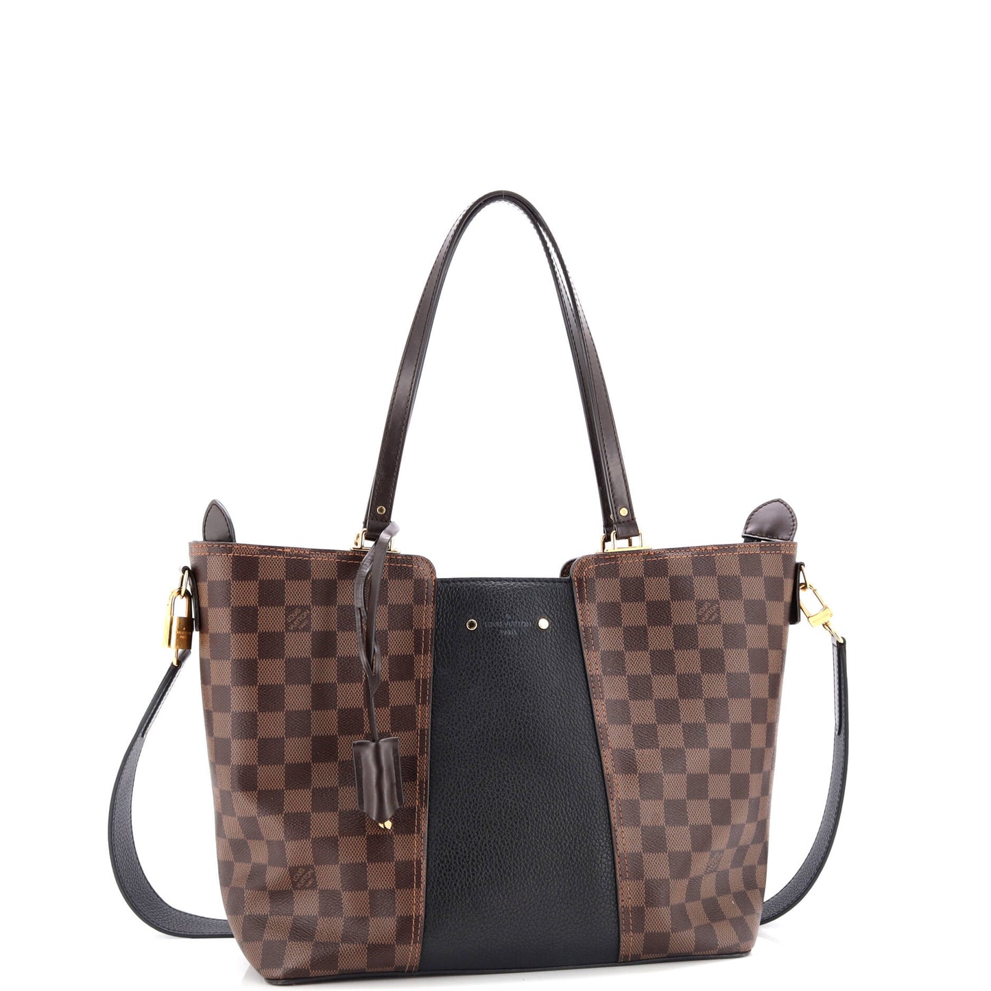 Jersey Handbag Damier with Leather
