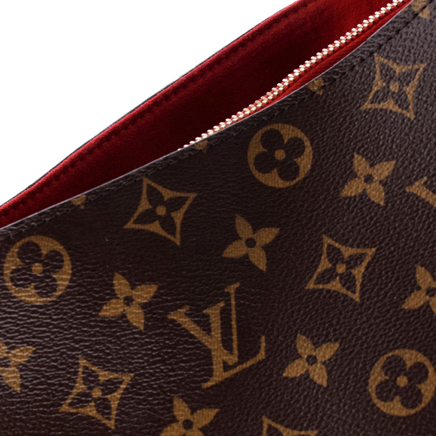 Surene Handbag Monogram Canvas with Leather MM