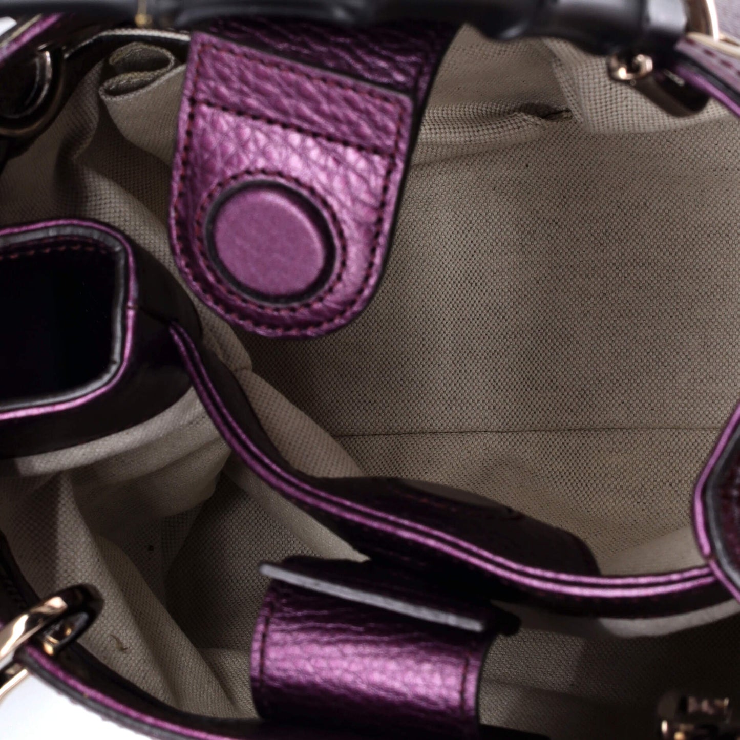 Bamboo Shopper Tote Leather Small