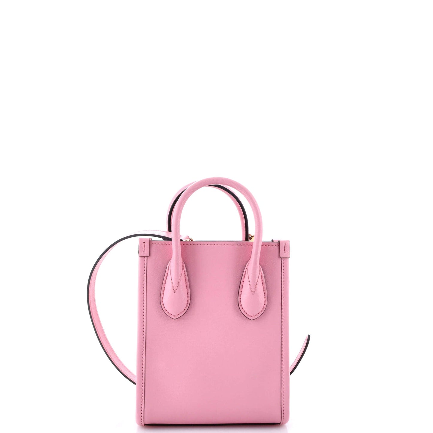 Vertical Tote Printed Leather Mini