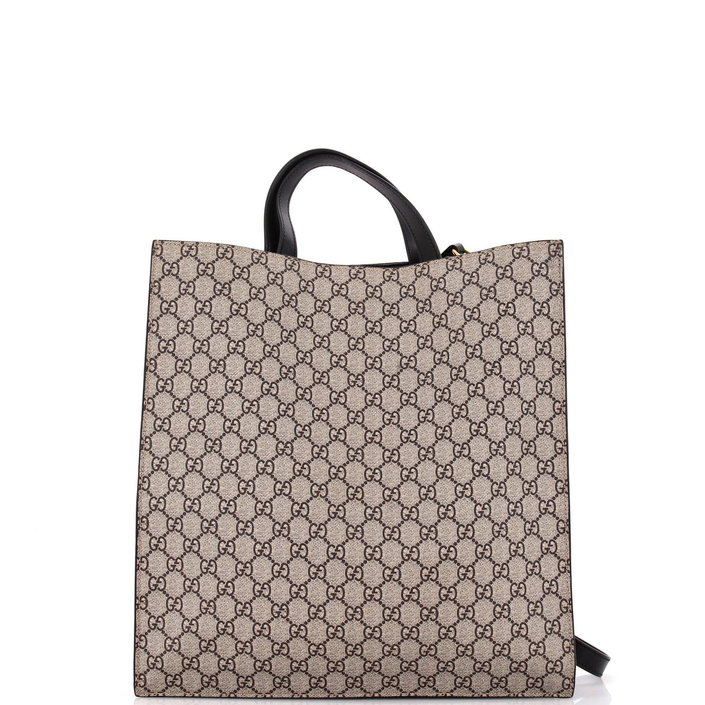 Convertible Soft Open Tote Printed GG Coated Canvas Tall