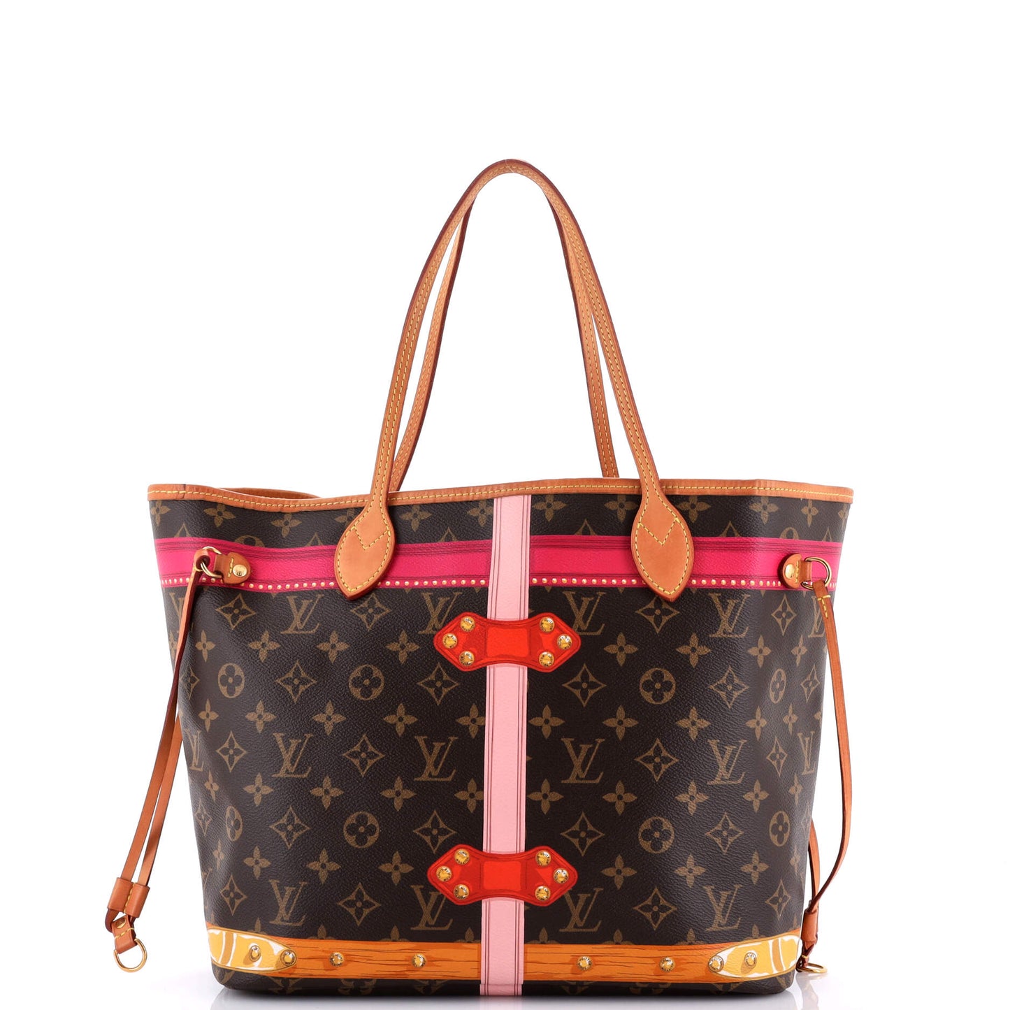 Neverfull NM Tote Limited Edition Summer Trunks Monogram Canvas MM