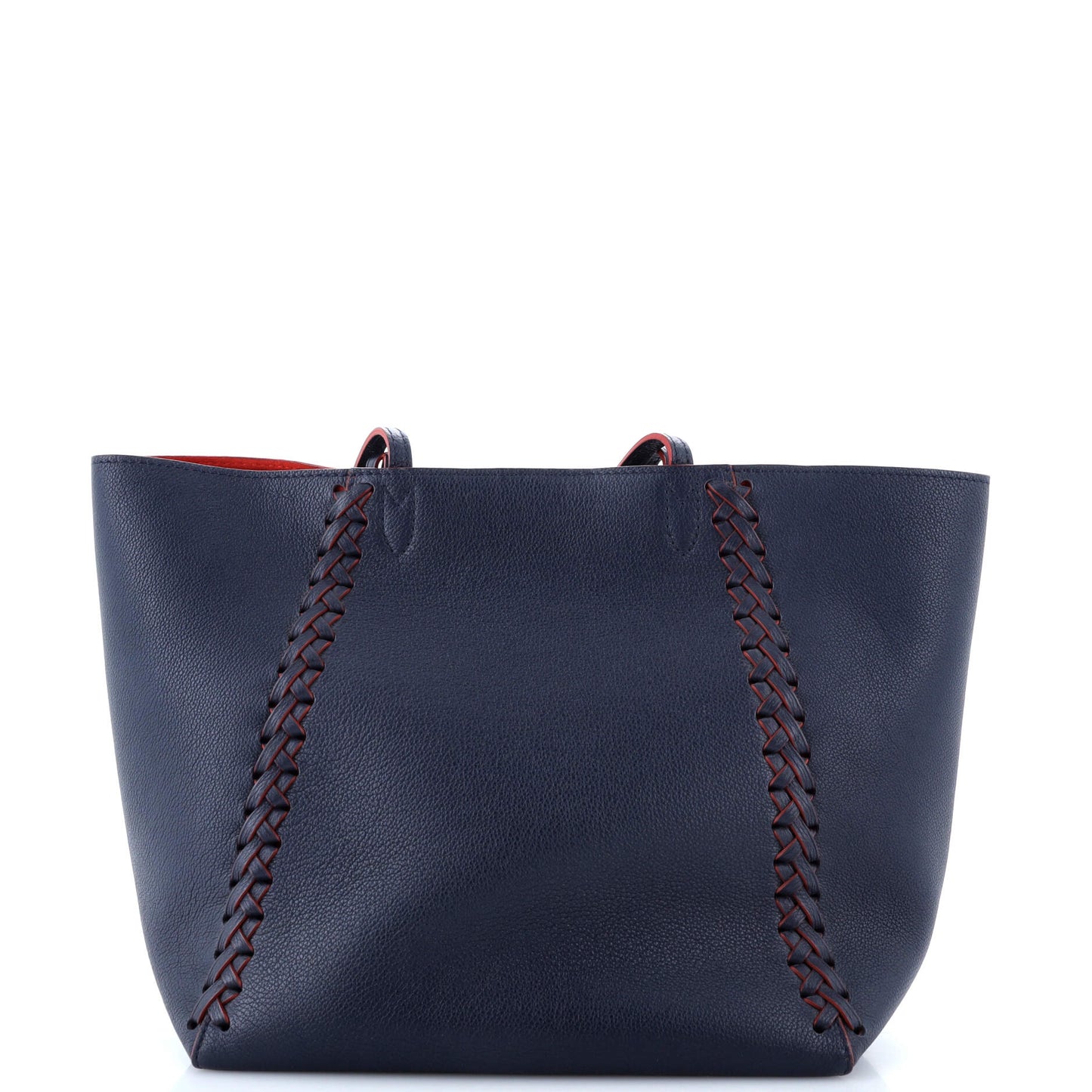 Lockme Cabas Braided Leather