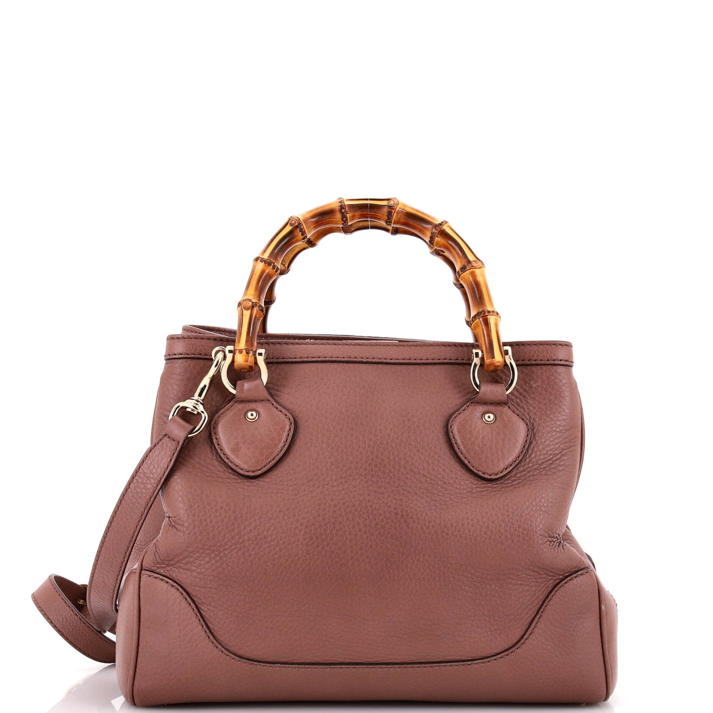 Bamboo Shopper Tote Leather Small