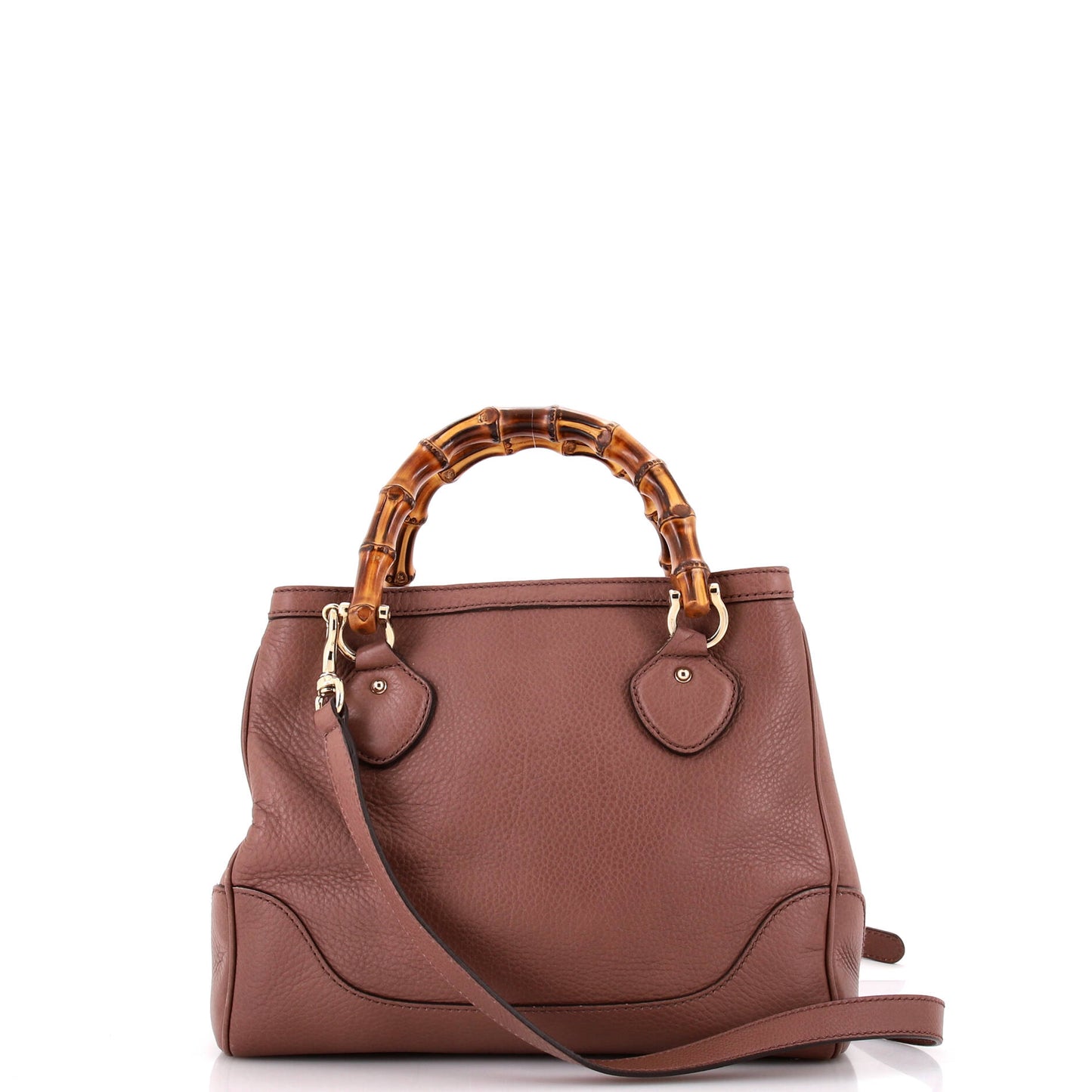 Bamboo Shopper Tote Leather Small