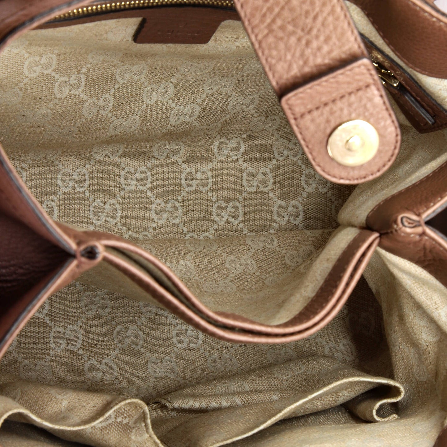 Bamboo Shopper Tote Leather Small