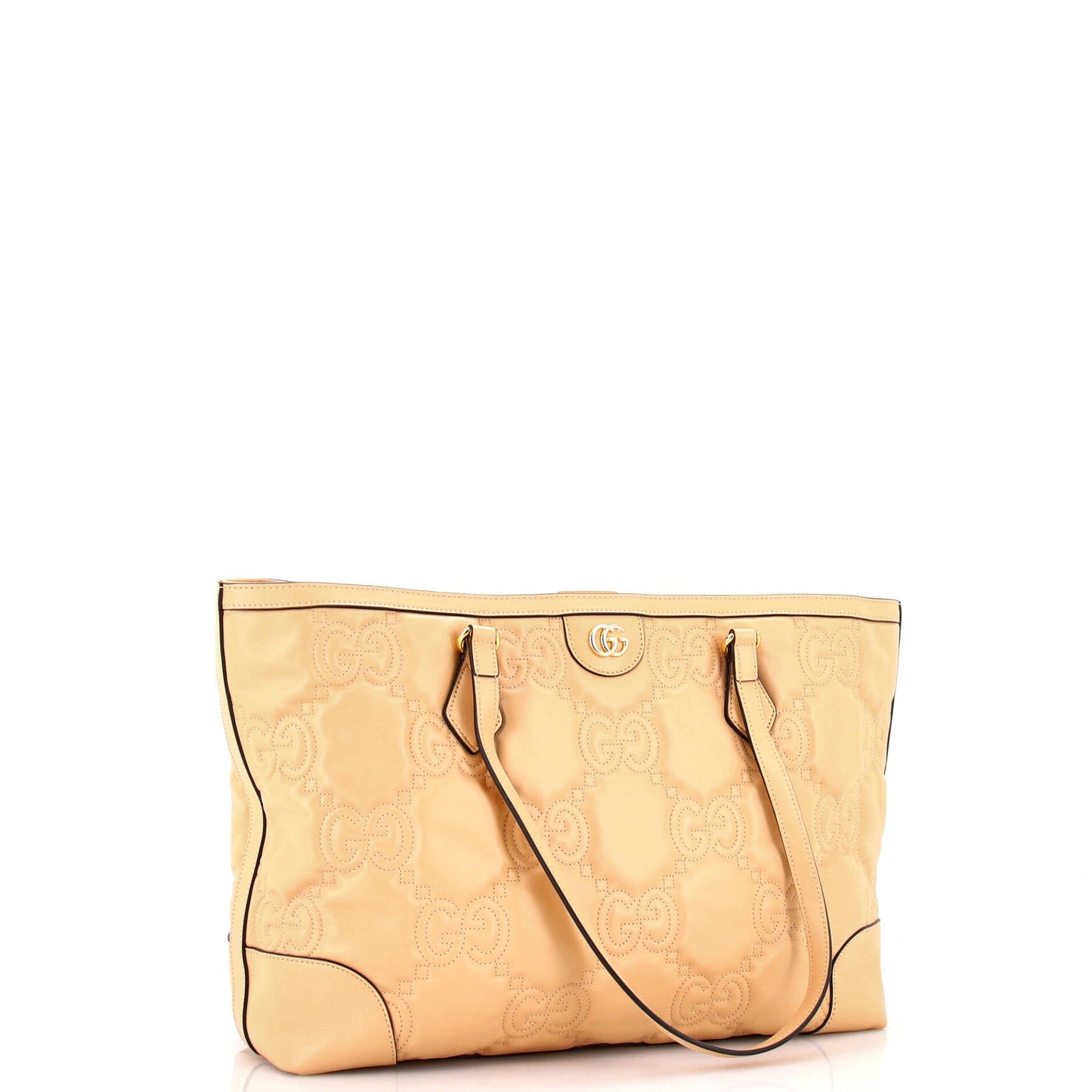 Ophidia Open Tote GG Matelasse Leather Medium