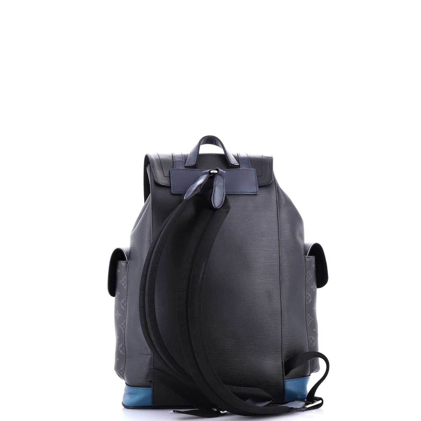 Christopher Backpack Epi Leather with Monogram Eclipse Canvas PM