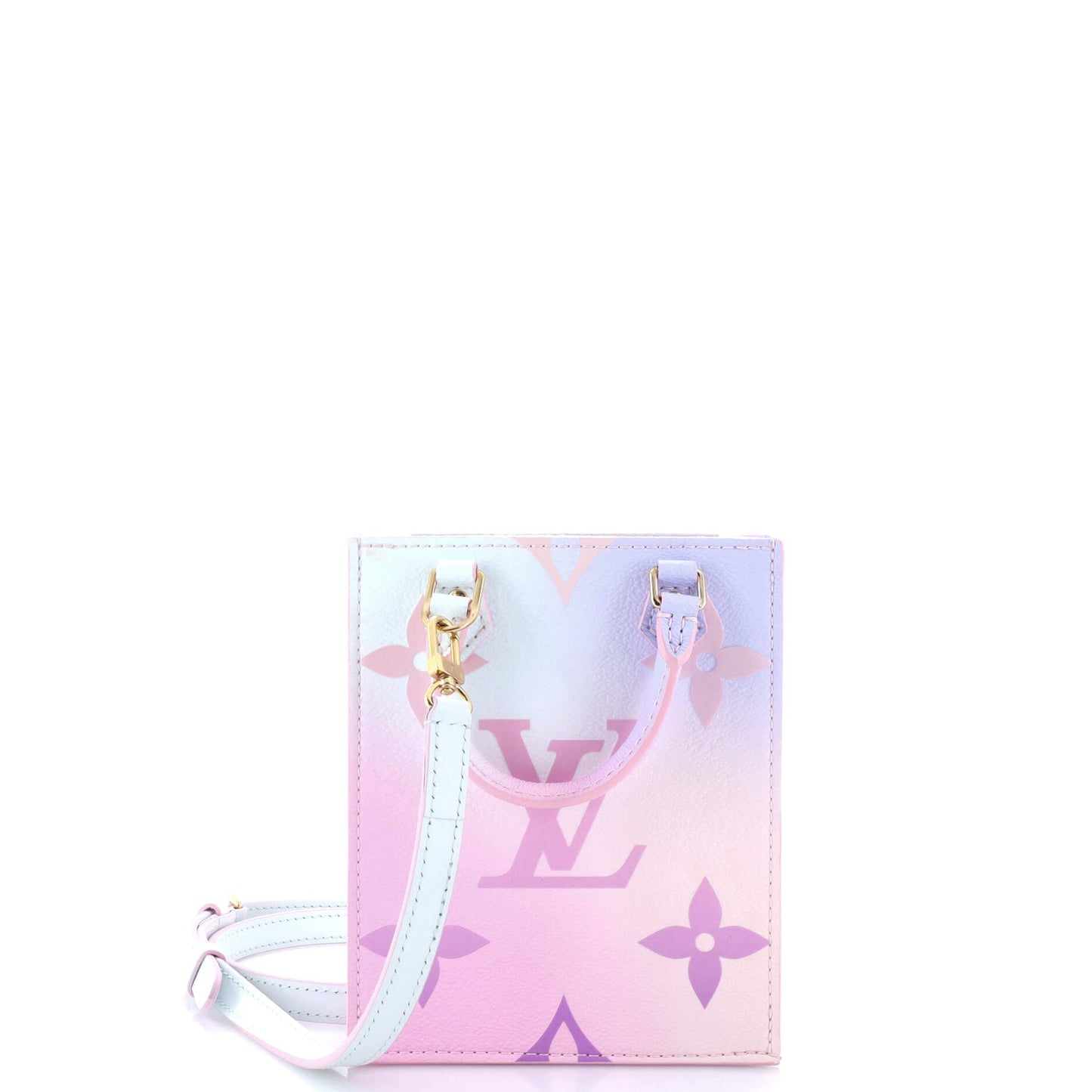 Petit Sac Plat Bag Spring in the City Monogram Giant Canvas