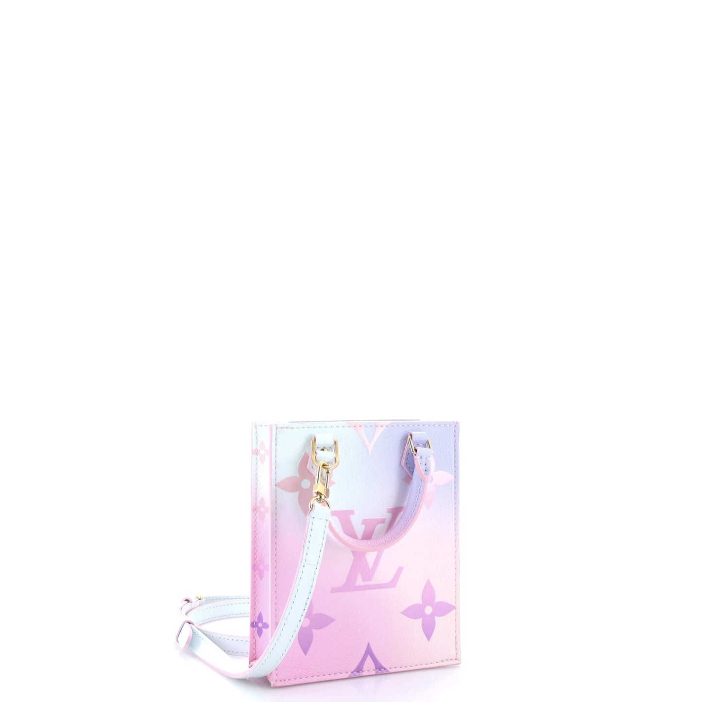 Petit Sac Plat Bag Spring in the City Monogram Giant Canvas