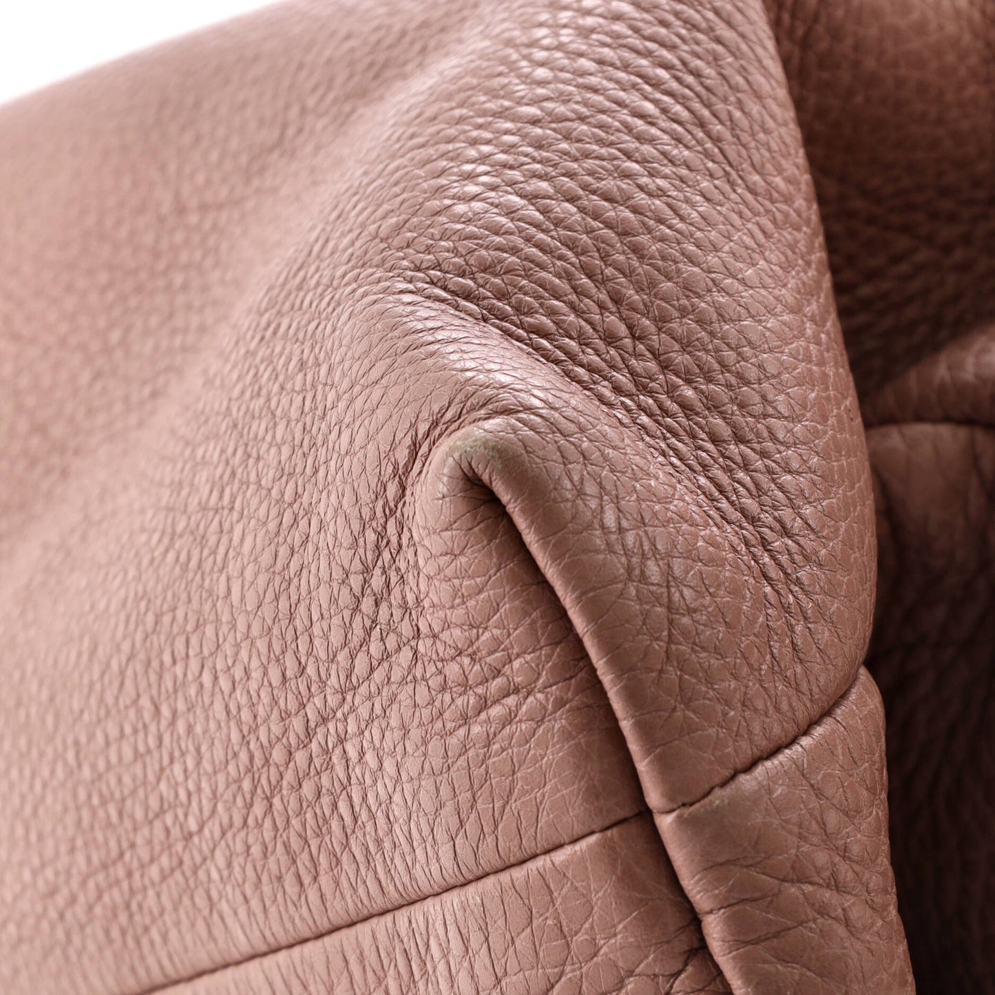 Bamboo Shopper Tote Leather Tall