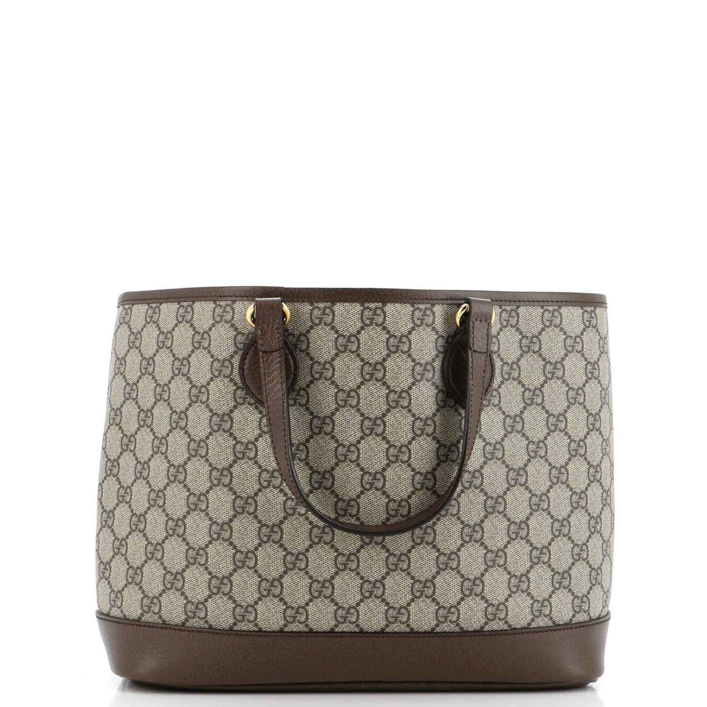 Ophidia Top Handle Shopping Tote GG Coated Canvas and Leather Small