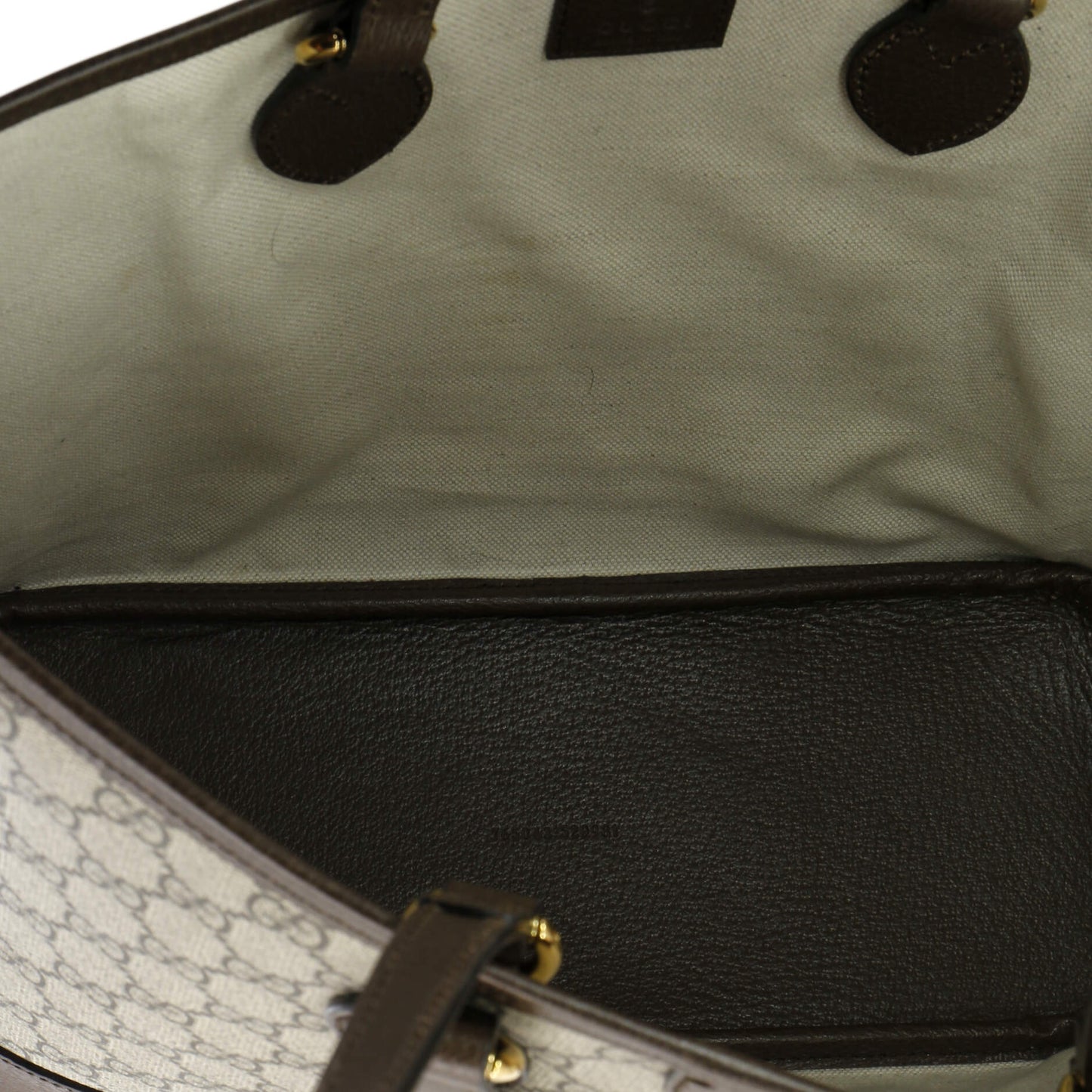 Ophidia Top Handle Shopping Tote GG Coated Canvas and Leather Small
