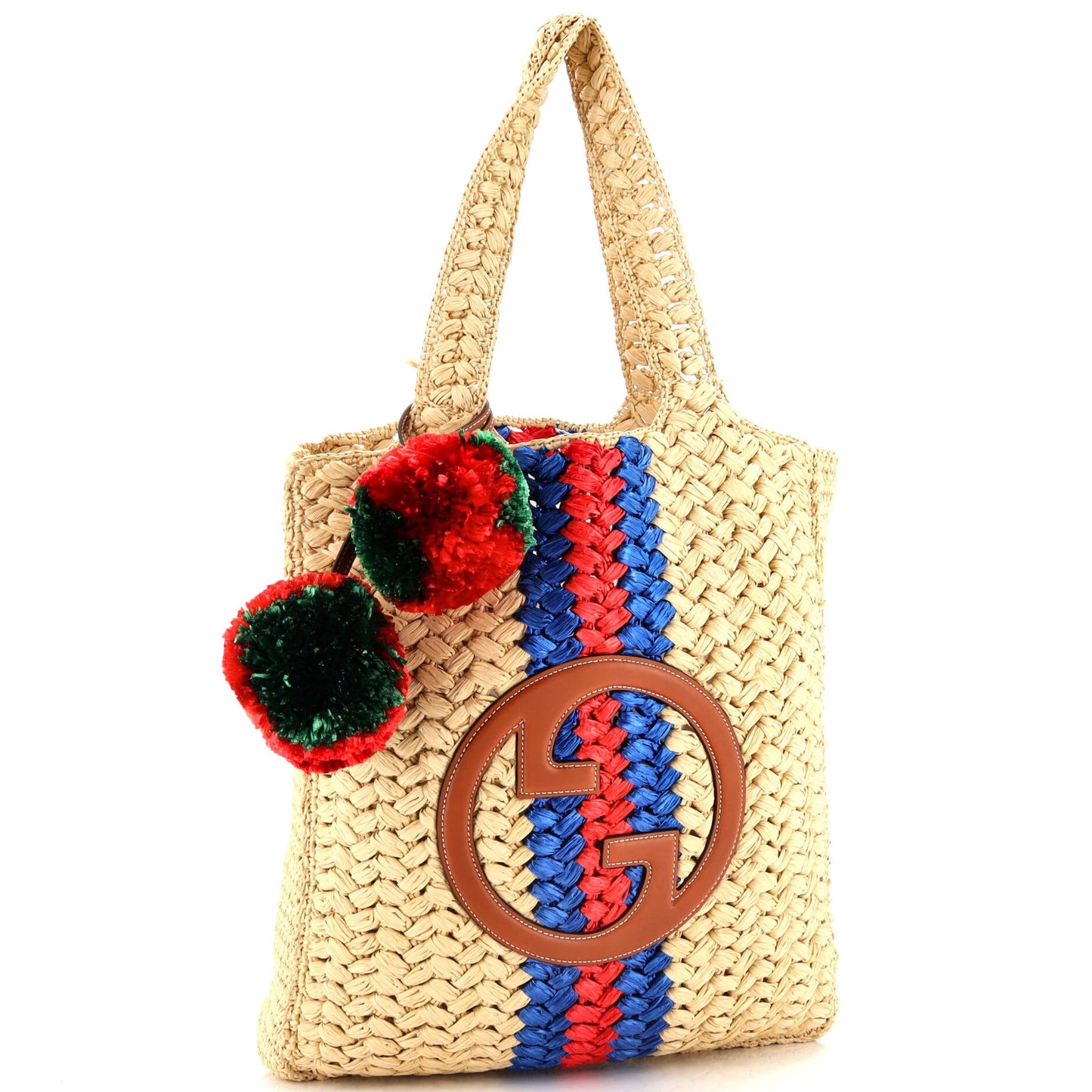 Blondie NM Open Tote Raffia Small