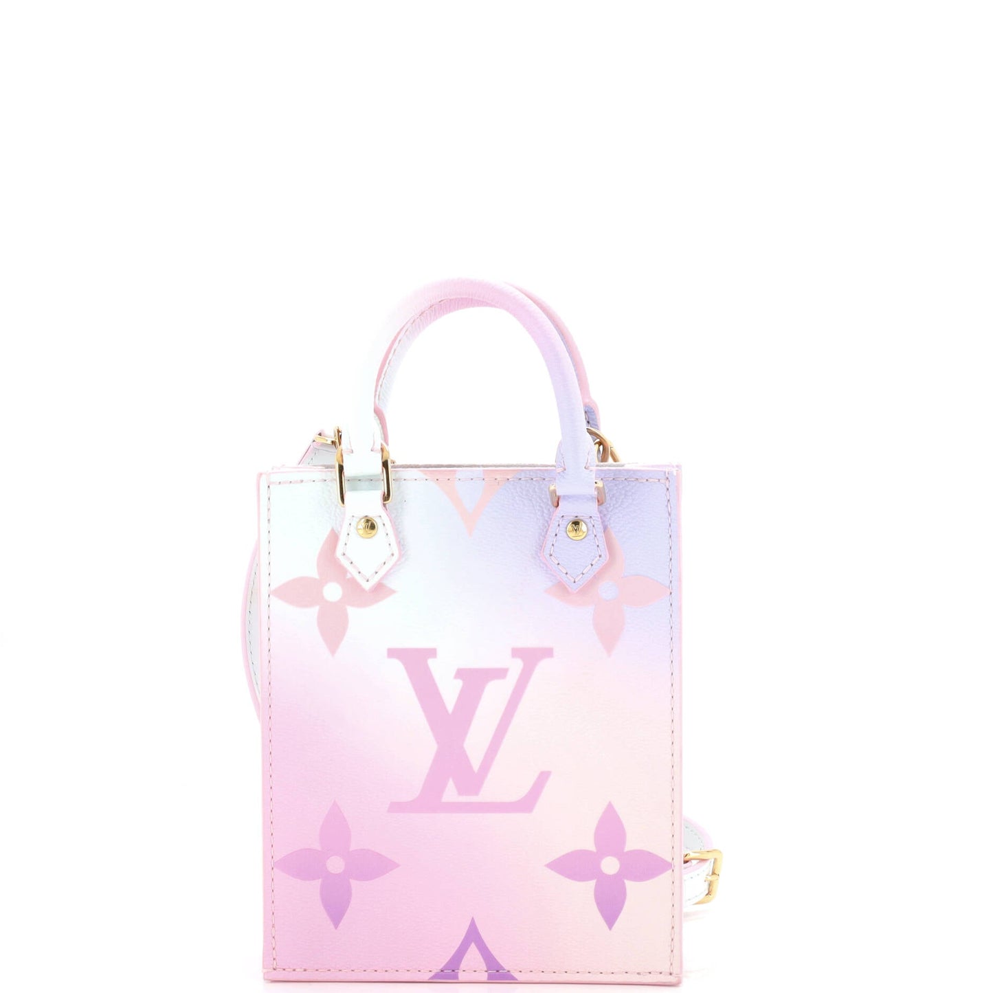 Petit Sac Plat Bag Spring in the City Monogram Giant Canvas