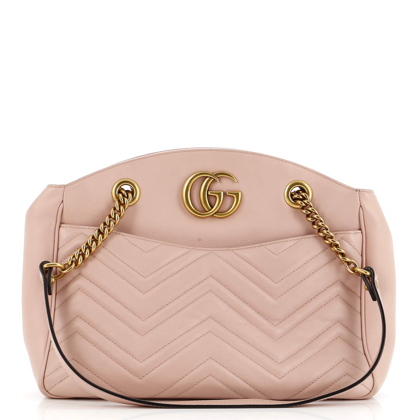 GG Marmont Chain Tote Matelasse Leather Medium