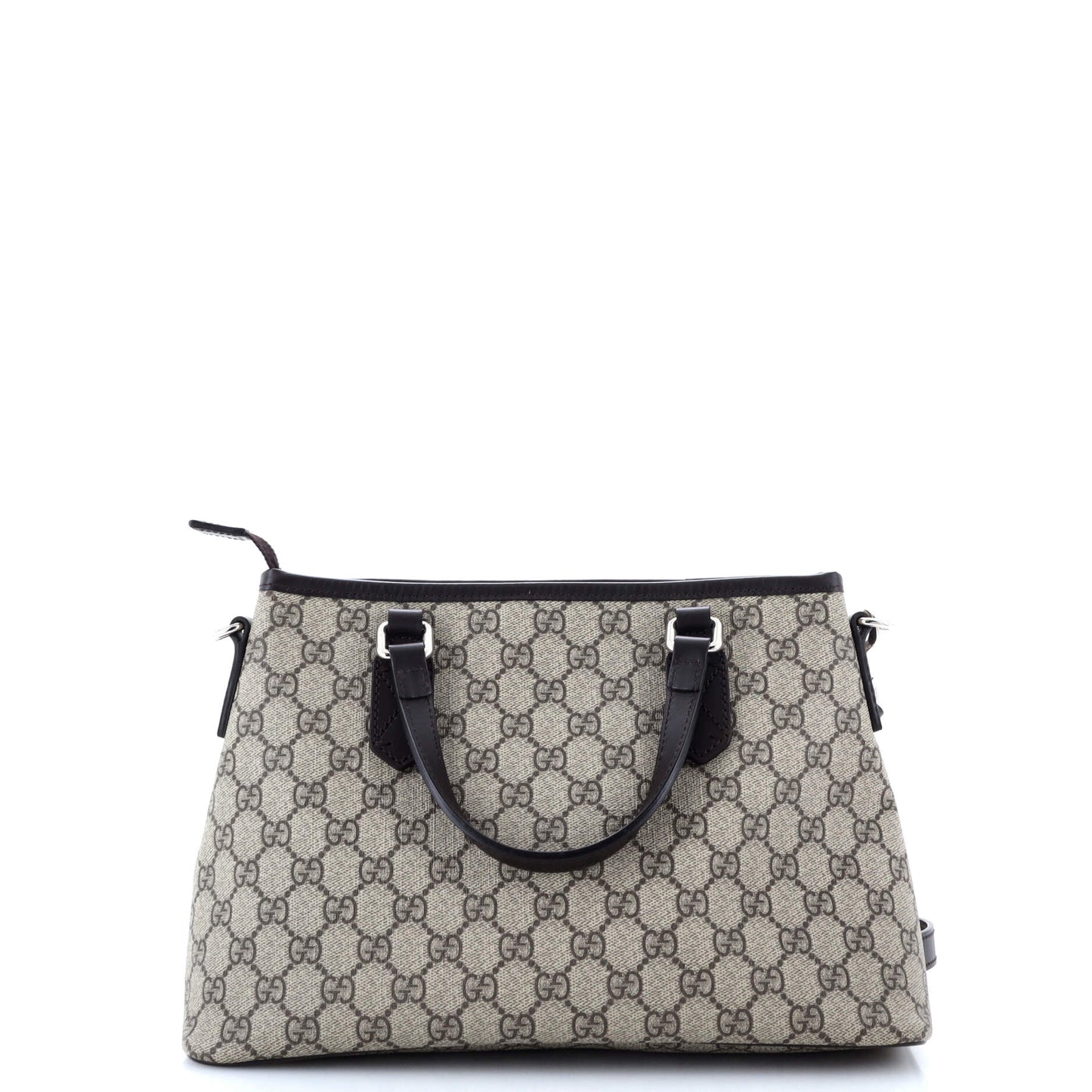 Convertible Zip Tote GG Coated Canvas Small