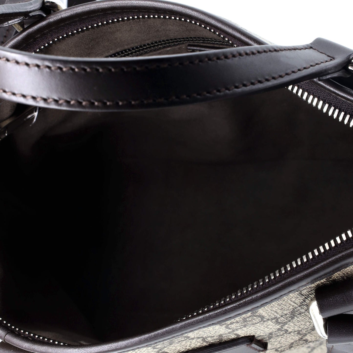 Convertible Zip Tote GG Coated Canvas Small