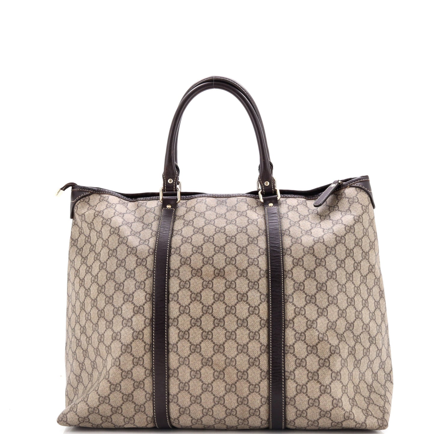 Joy Zip Top Tote GG Coated Canvas Medium