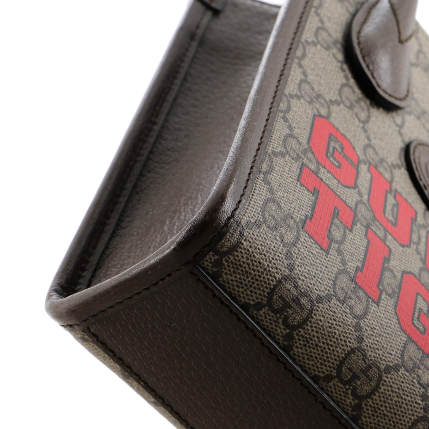 Interlocking G Patch Tote Printed GG Coated Canvas Mini