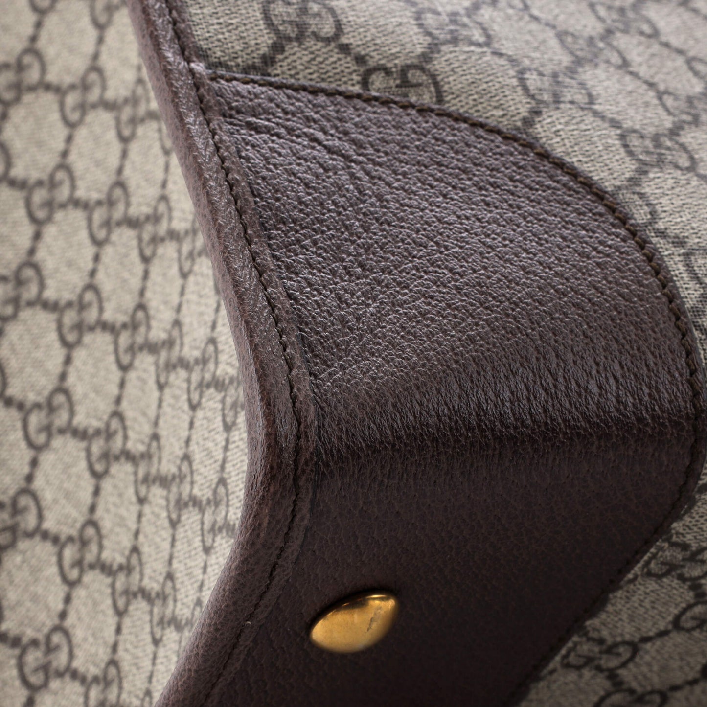Ophidia Cut Out Handle Tote GG Coated Canvas Large